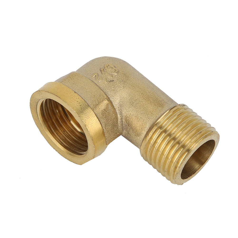 5 Stück G1/2” Messing-winkel-rohrverschraubungen Mit Innengewinde, Adapterverbinder Für Bad Und Küche (b)