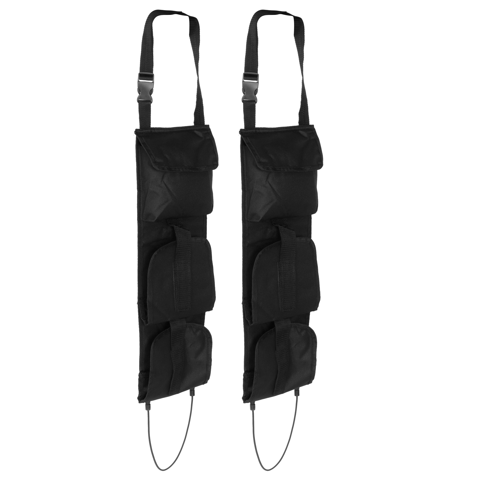2er-set Multifunktionale, Tragbare Jagdtaschen Mit Fächern, Autositz-organizer Und Outdoor-aufbewahrungstasche