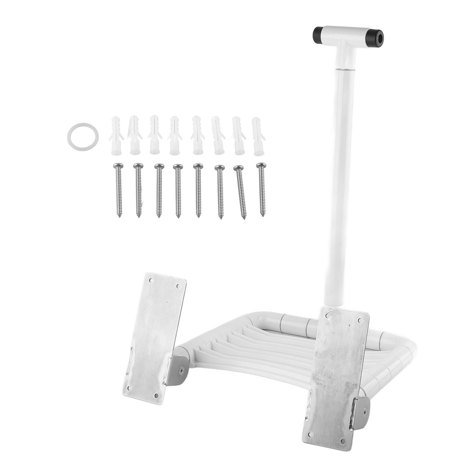 Wandmontierter, Klappbarer Duschsitz, Badezimmerhocker, Klappbarer Duschstuhl