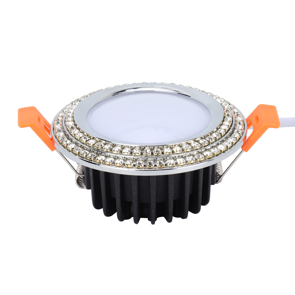 Rgb Cw 7w Led Smart Multicolor Deckenleuchte Downlight Wifi Control Ac 85-265v (silberner Ring)