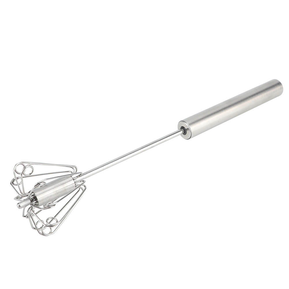 Halbautomatischer Handmixer Aus Edelstahl Mit Rotationsfunktion, Rührbesen Und Kochzubehör