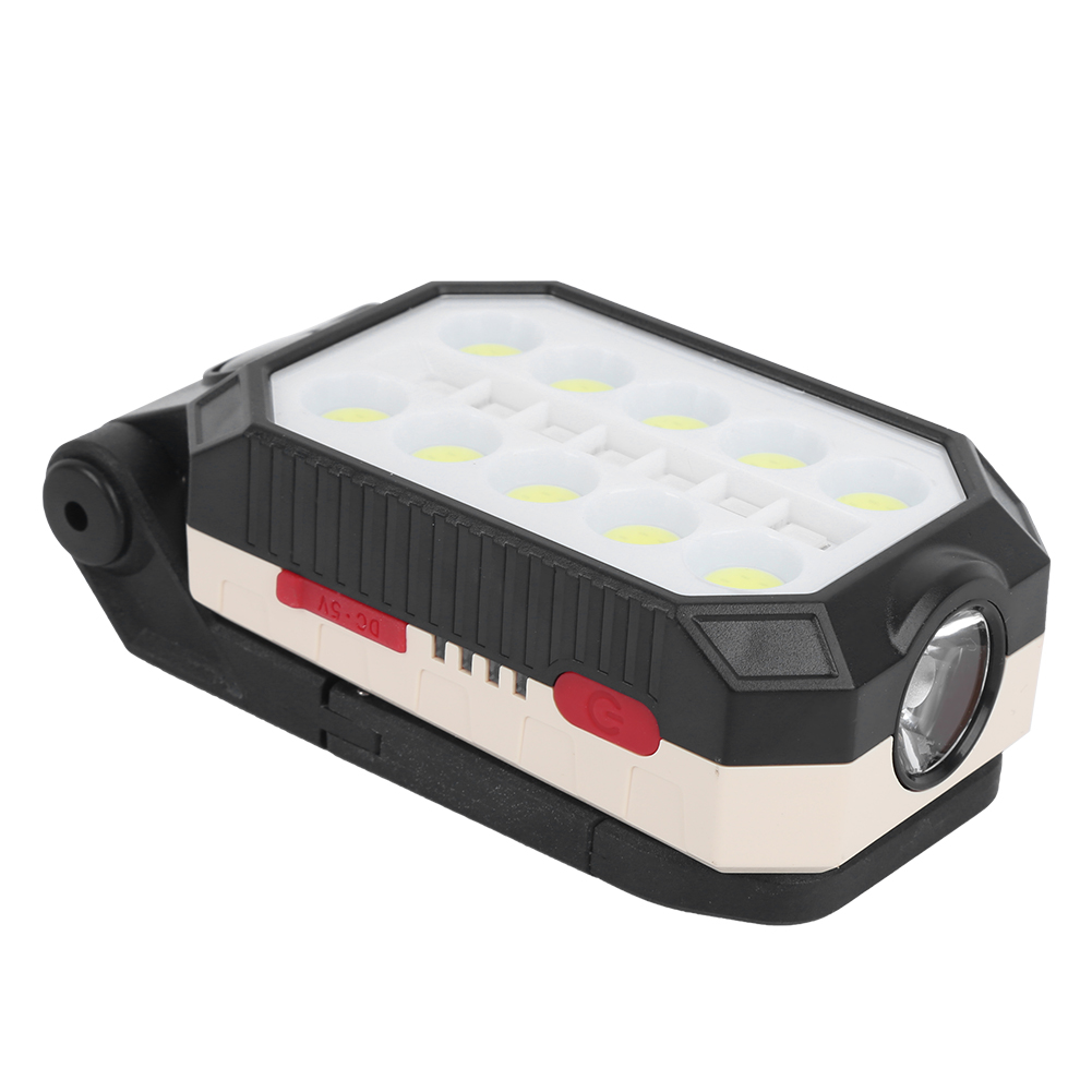 Tragbare Led-arbeitsleuchte Mit Usb-ladefunktion, 25 Leds, Inspektionsleuchte Mit Magnet Für Auto Und Camping