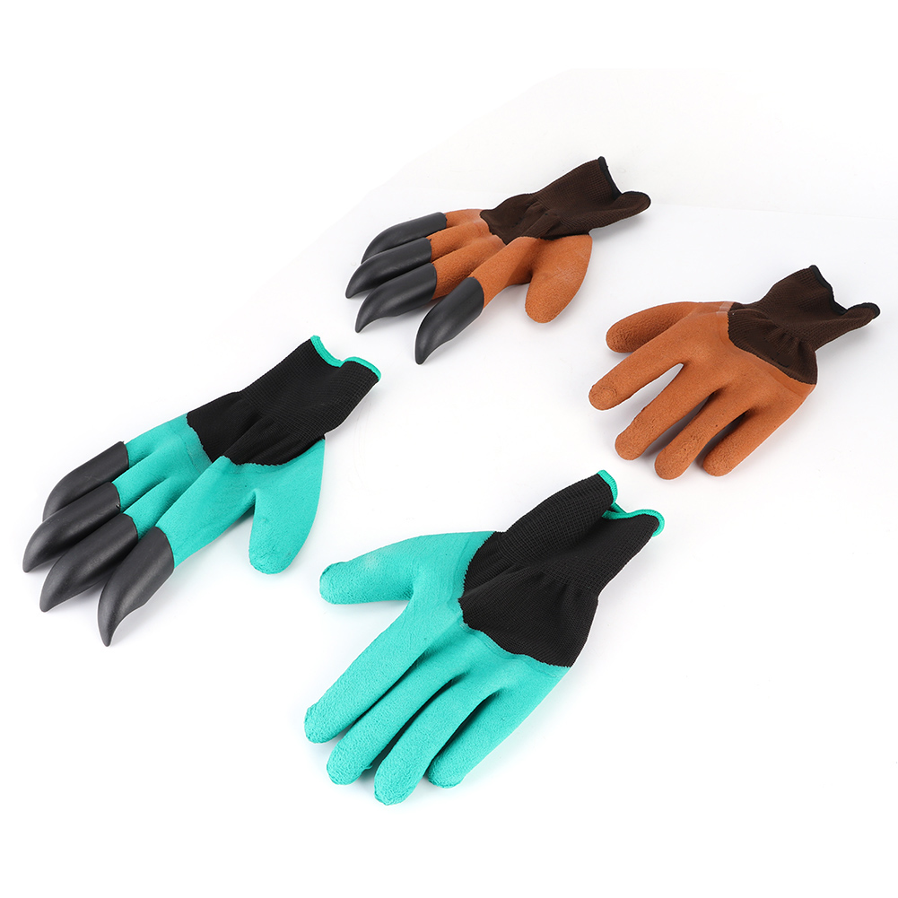 2 Paar Gartenhandschuhe Zum Graben, Pflanzen Und Beschneiden