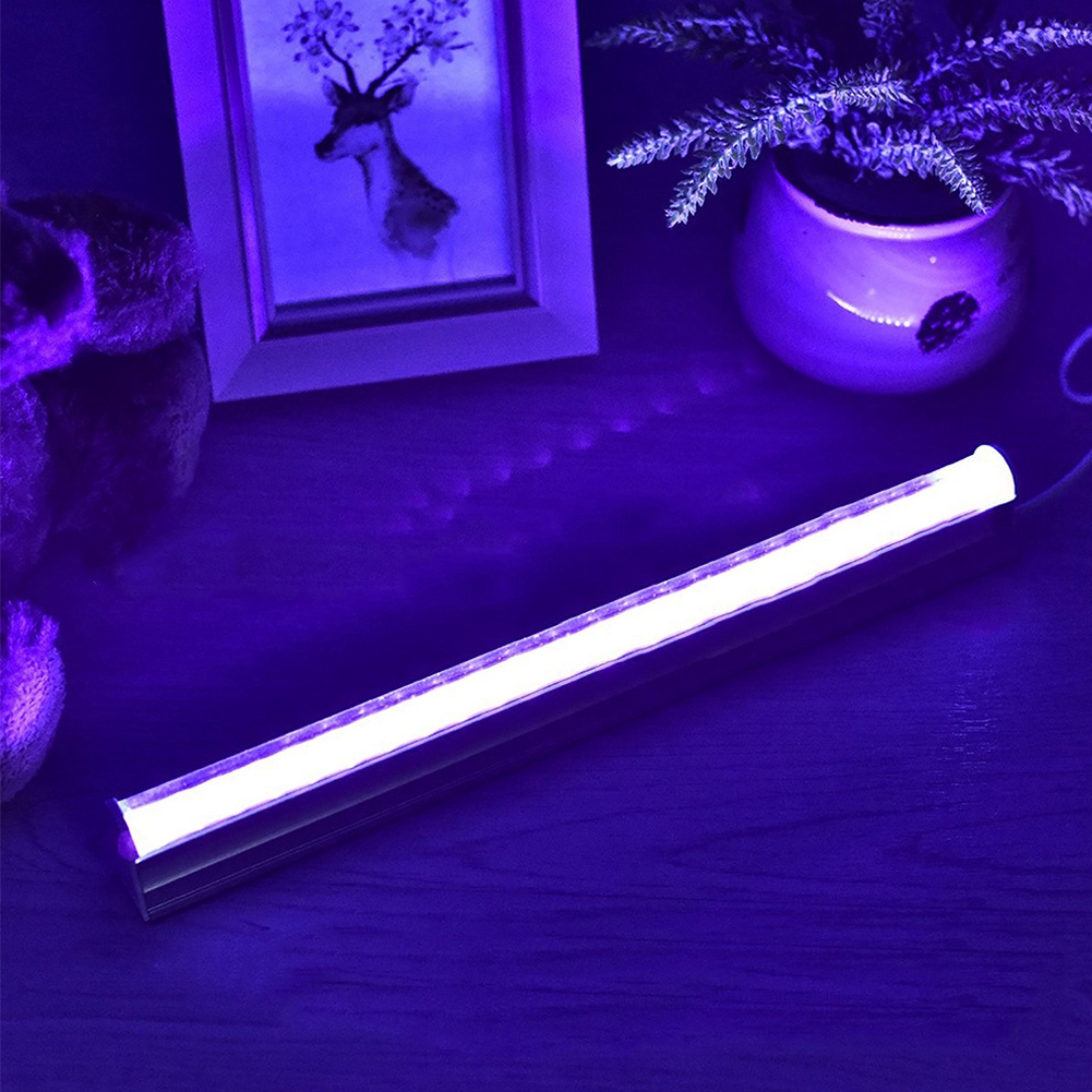 Tragbare Uv-reinigungslampe Mit 24 Leds Für Schlafzimmer, Bad Und Küche (85–265 V, Eu-stecker)