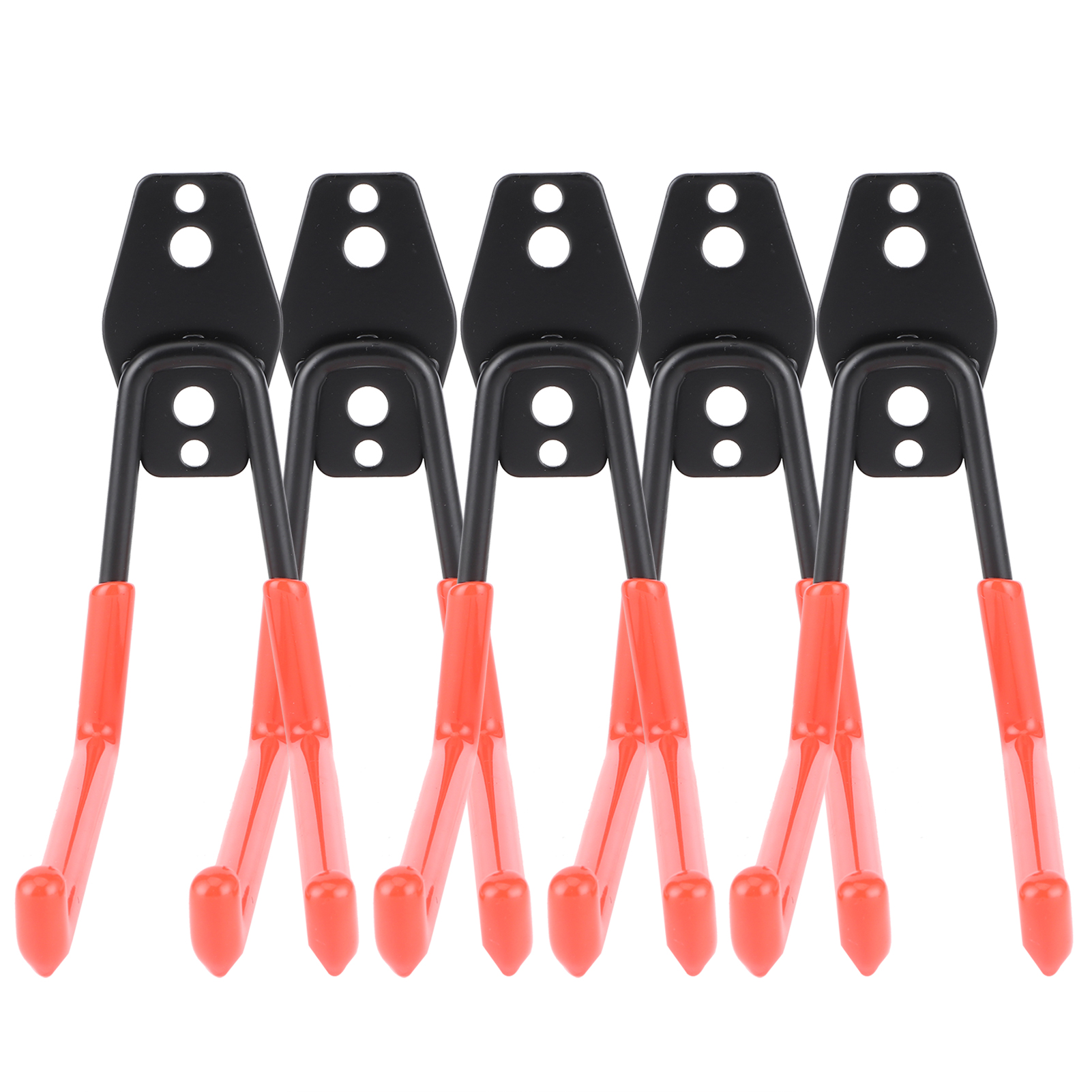5er-pack Wandhaken Zur Aufbewahrung Und Organisation Von Werkzeugen, Seilen, Schaufeln, Fahrrädern Und Schläuchen In Der Garage (orange)