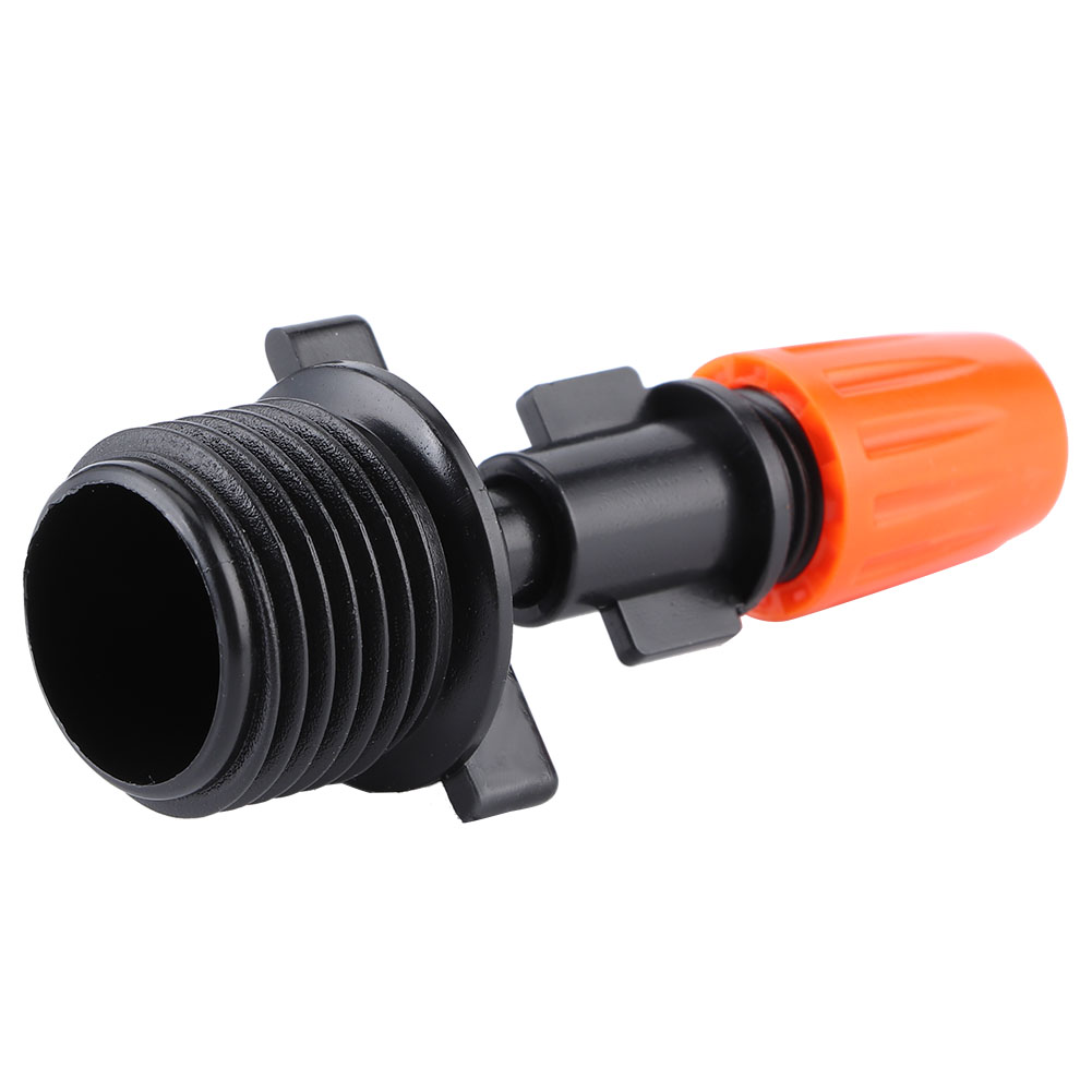 20 Stück G1/2 Zoll Einzelkopf-orangen-gartenbewässerungs-sprühdüsen Für Gewächshäuser
