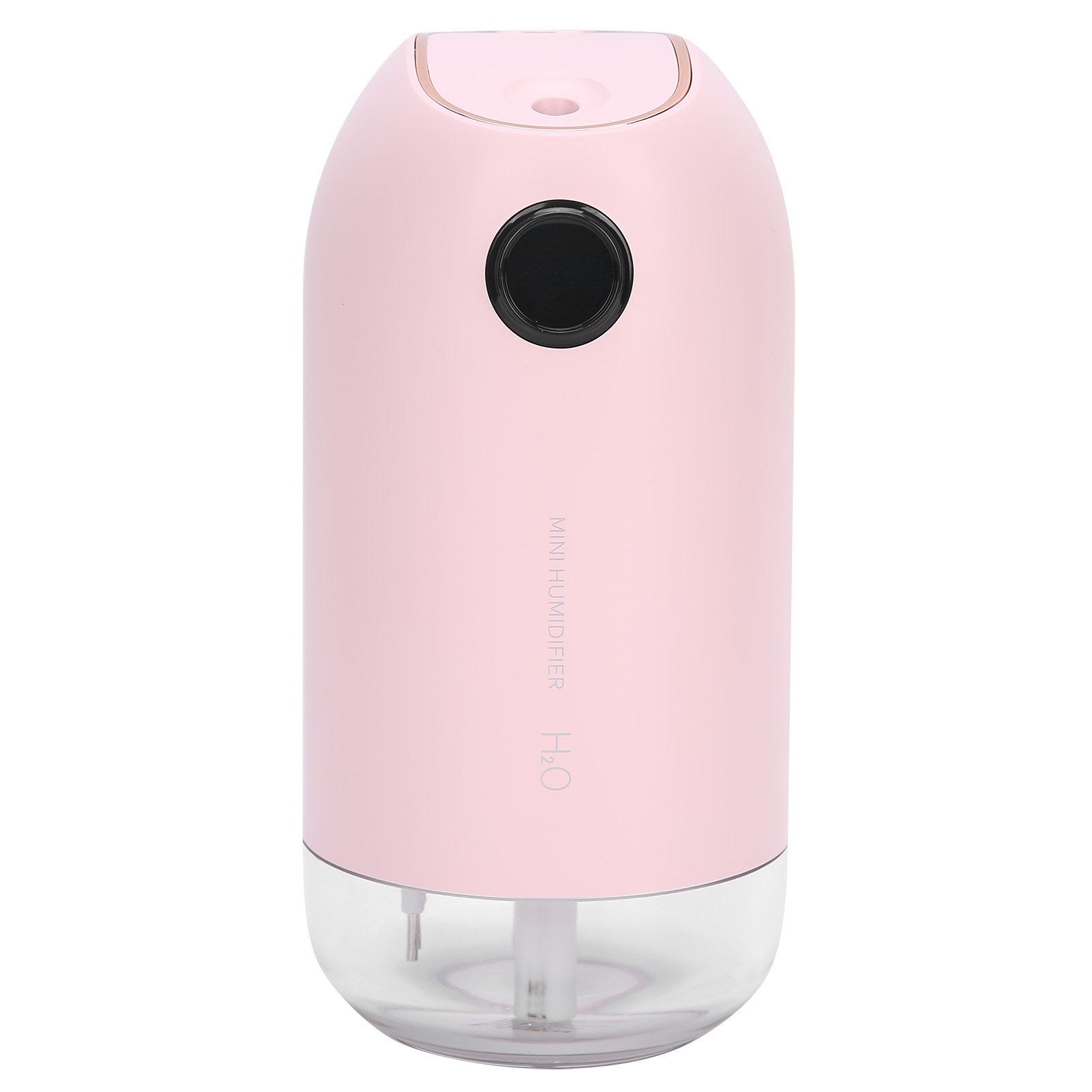 500-ml-mini-luftbefeuchter, Tragbar, Usb-aufladbar, Nebelmaschine Mit Nachtlicht, Rosa