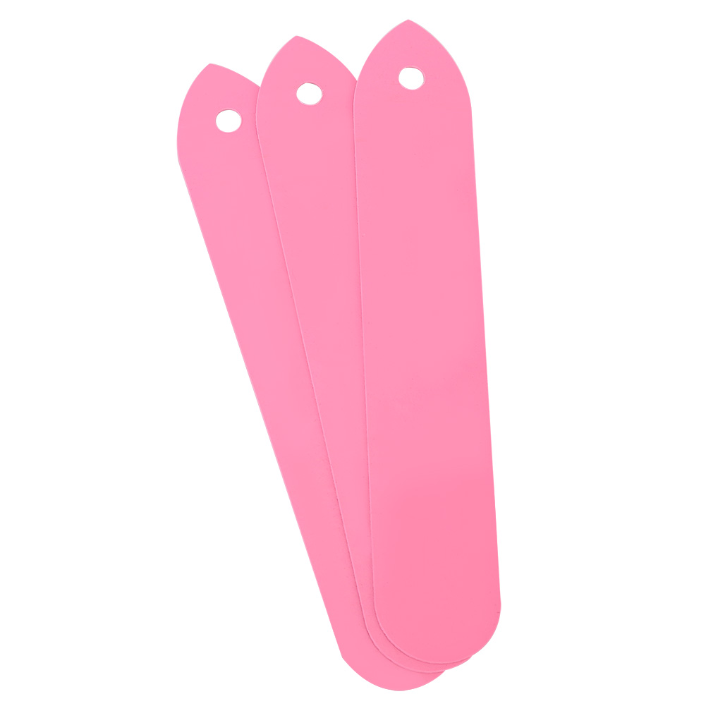100 Stück Pvc-pflanztopfstecker, Gartenstecker, Saatgutetiketten (rosa)
