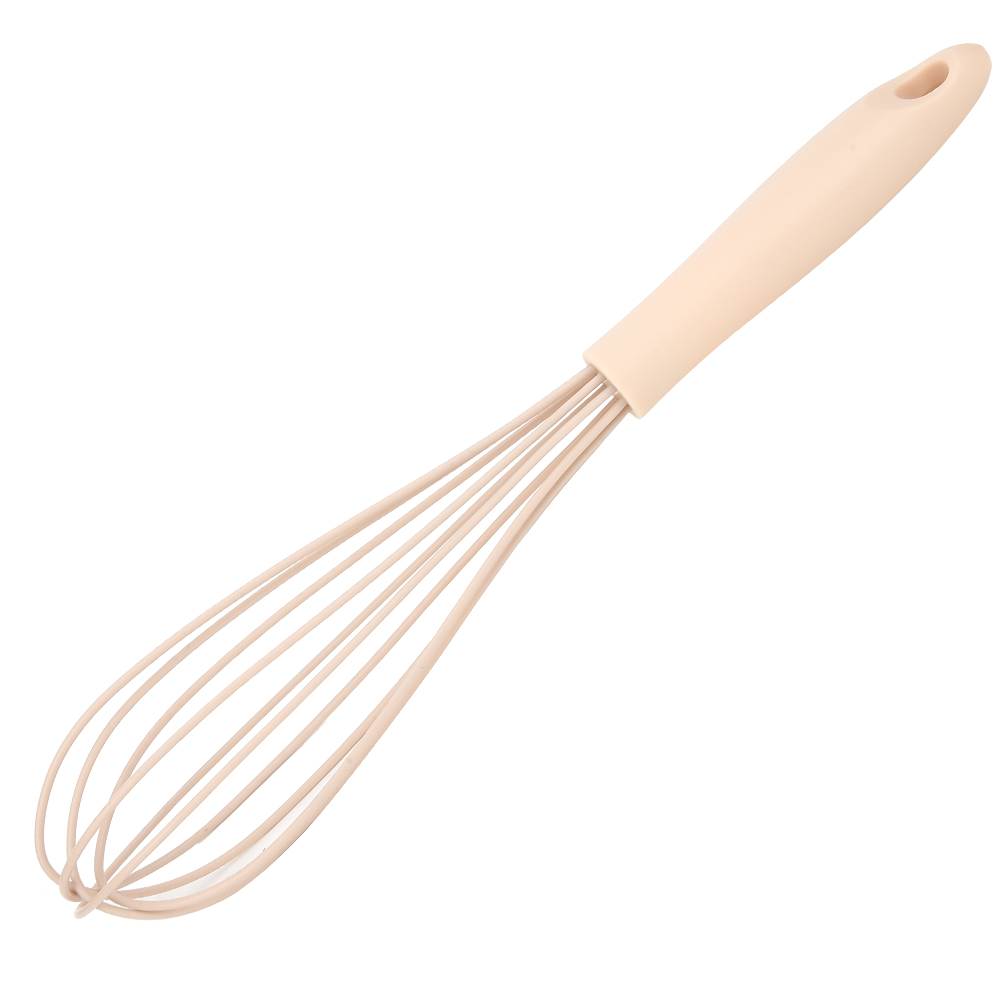 Mini-silikon-handrührgerät, Eierquirl, Rühr- Und Aufschäumer, Mixer, Küchenhelfer, Rosa