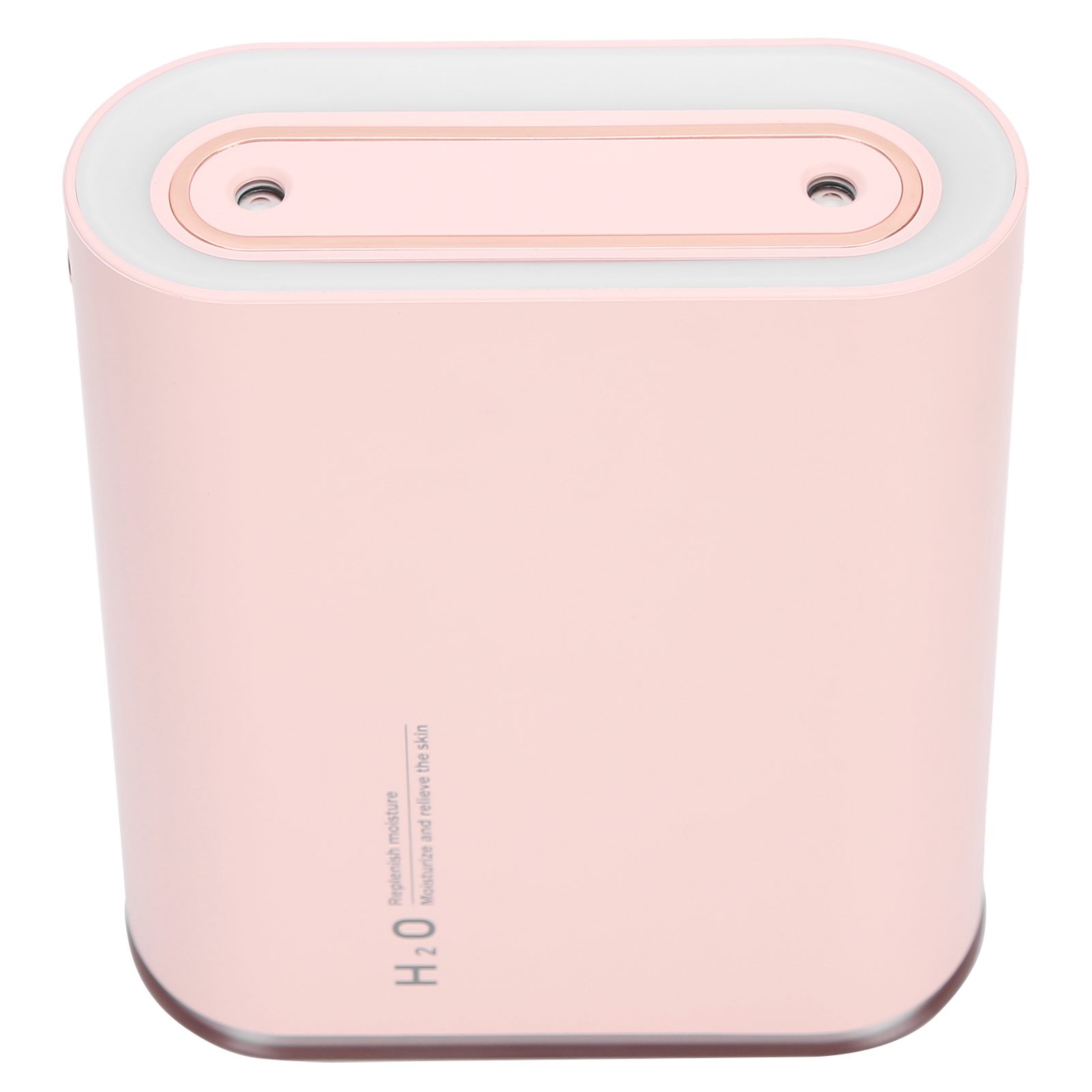 1-liter-luftbefeuchter Mit Usb-ladefunktion, Doppelsprühdüse Und Nachtlicht Für Zuhause Und Büro (rosa)