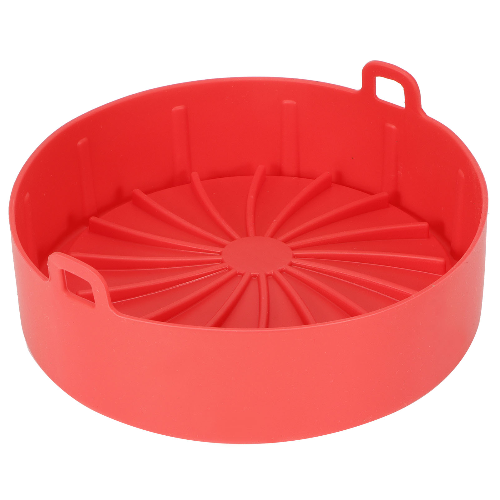 Silikon-einlage Für Heißluftfritteusen, Grillpfanne, Brotbackmatte, Kuchenkorb, Schnellkochtopf, Küchenhelfer, Rot