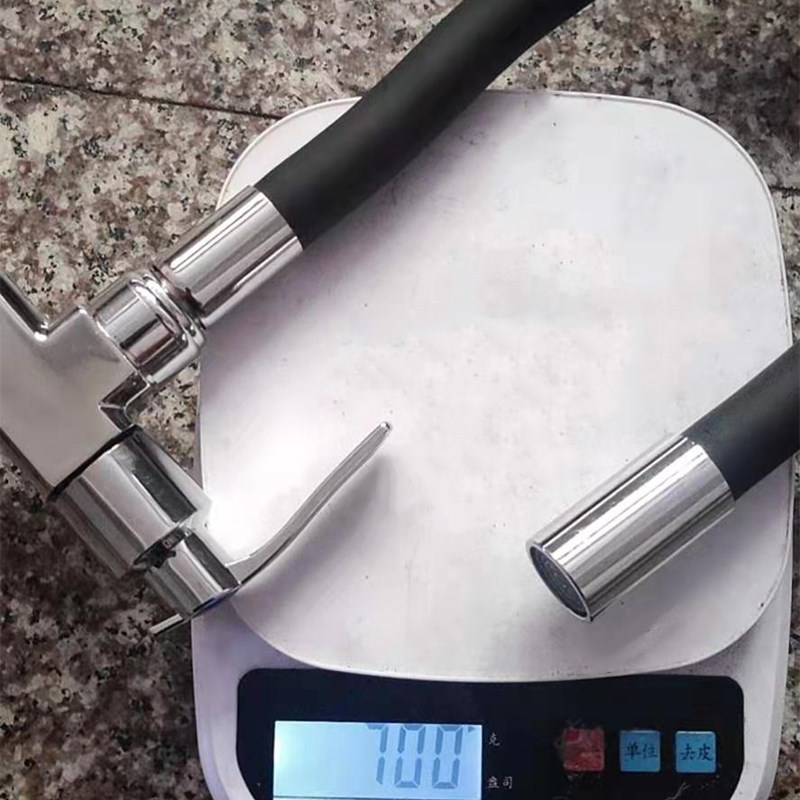 Küchenarmatur Aus Messing Mit 360°-schwenkfunktion Und Kaltwasseranschluss Für Spülbecken, Waschbecken Und Wäschewannen – Quadratische, Horizontale Schwenkarmatur Aus Aluminiumlegierung