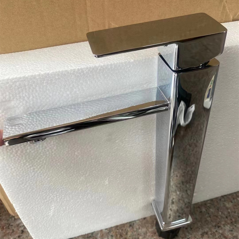 Schwarzer Waschtischhahn Aus Edelstahl 304 Für Warm- Und Kaltwasser, Geeignet Für Badezimmerwaschtische/waschbecken Mit Rückwand – Hochwertiger, Galvanisierter Edelstahl 304
