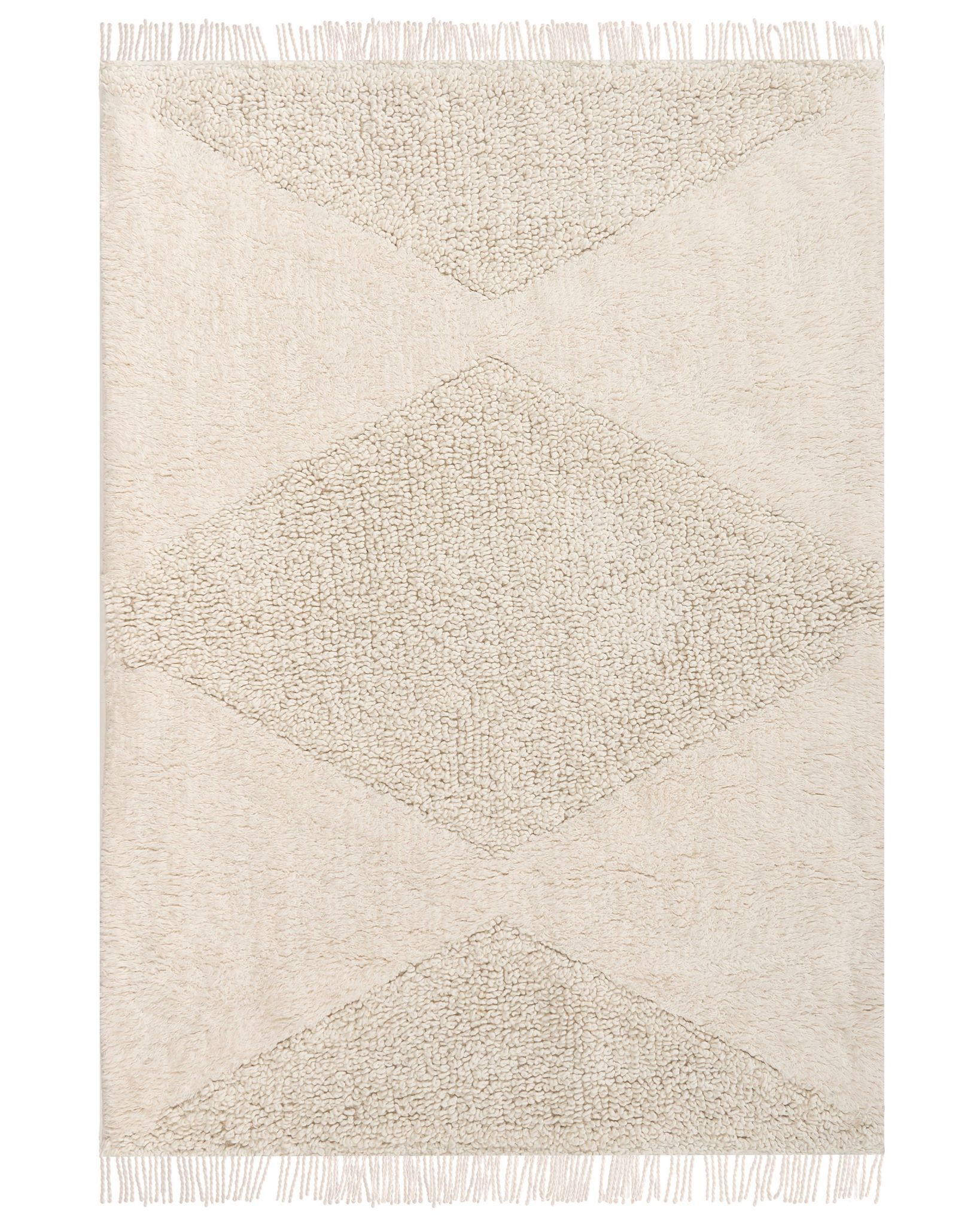Kinderteppich Khonoma Beige 160 X 230 Cm Baumwolle