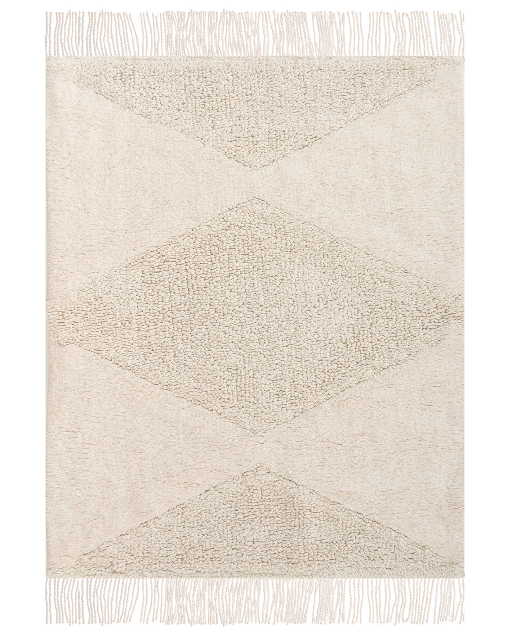 Kinderteppich Khonoma Hellbeige 140 X 200 Cm Baumwolle