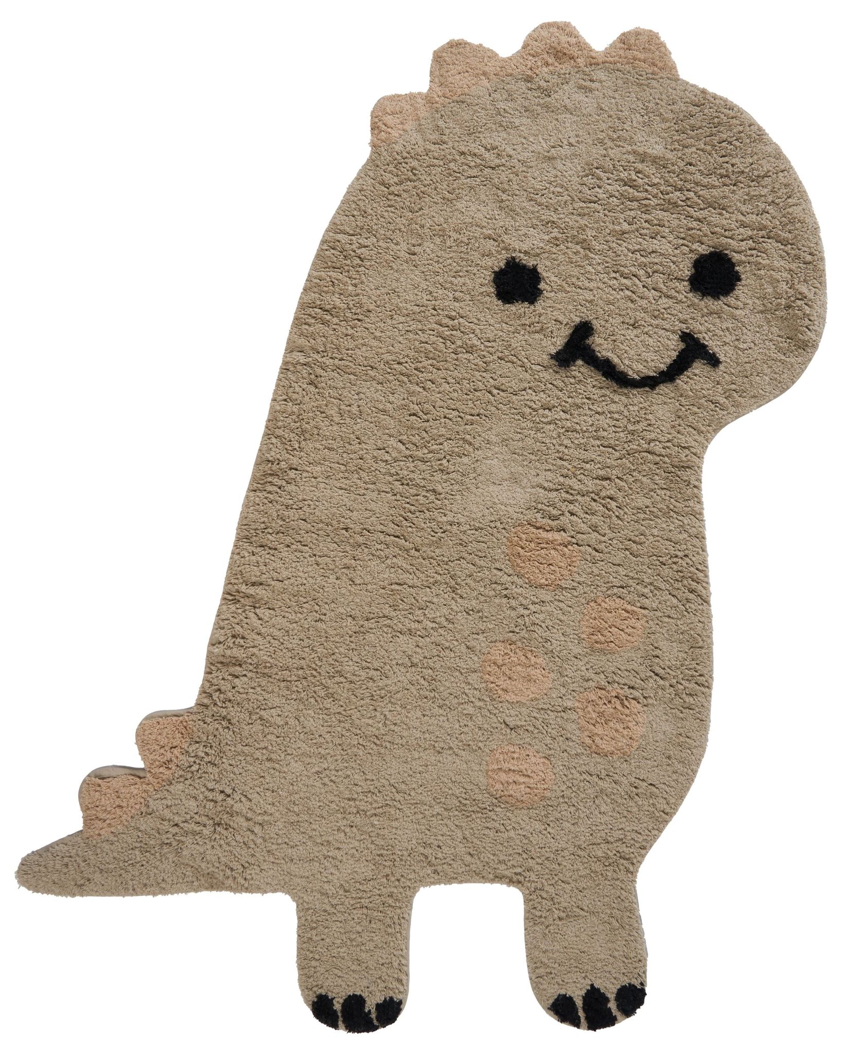 Kinderteppich Rexy Hellbraun 80 X 120 Cm Baumwolle