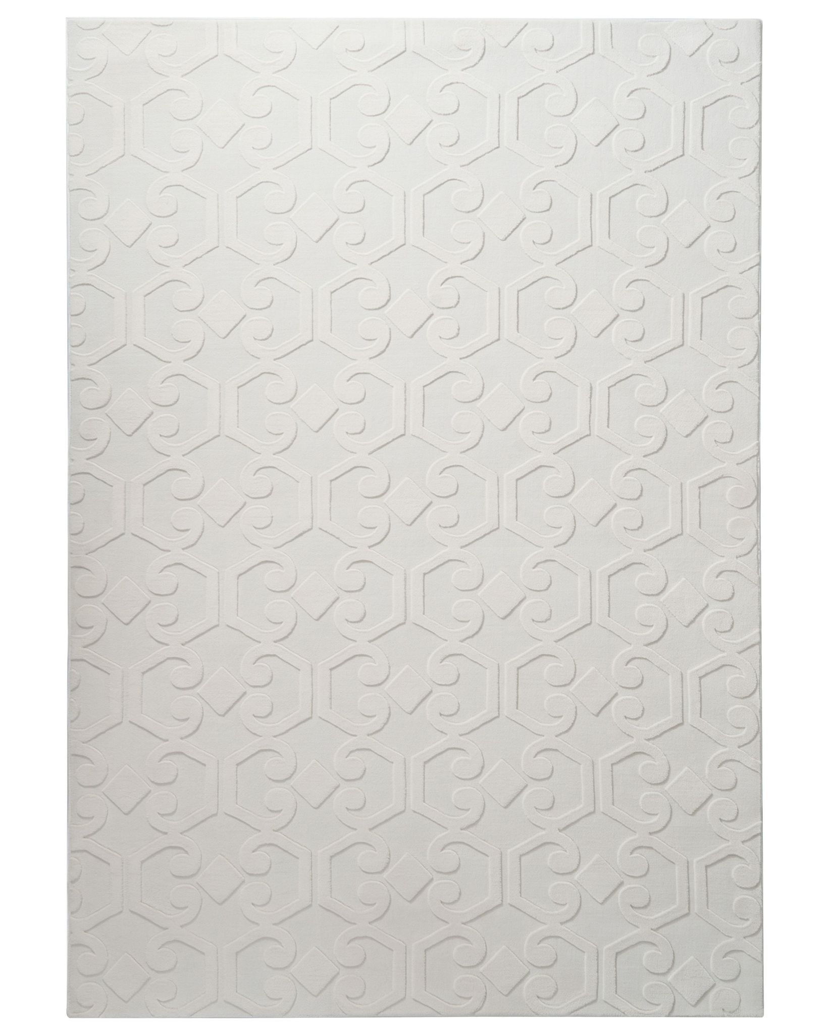 Teppich Gannett Cremeweiß 160 X 230 Cm