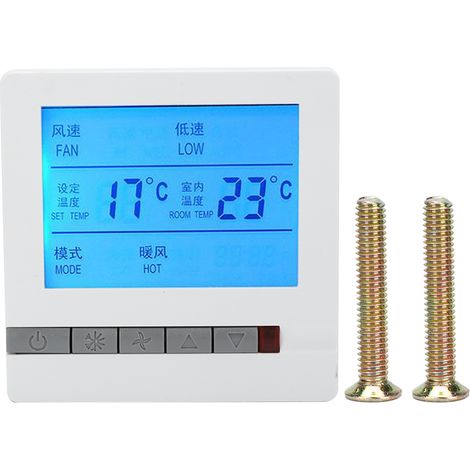Intelligenter Digitaler Thermostat Für Klimaanlagen, Lcd-display, Temperaturregler, Ac180-260v