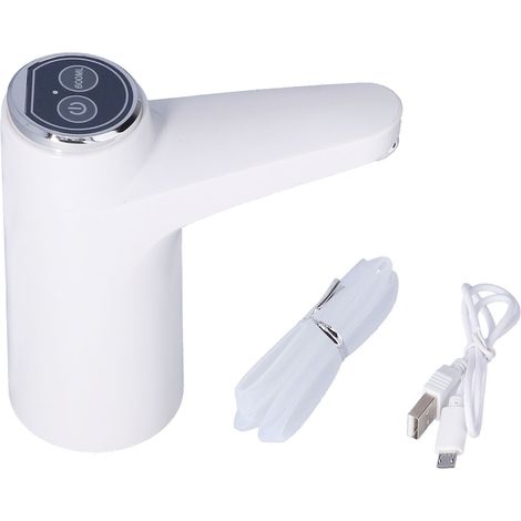 Elektrische Wasserpumpe, Intelligenter Flaschenspender, Weiß, Usb-aufladbar, Für Büro Und Zuhause