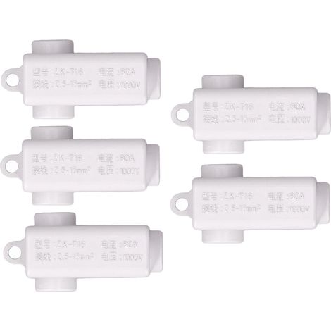 T-schraubklemmenblock-set, 5-teiliger Drahtverbinder, 1000 V 80 A Zkt16