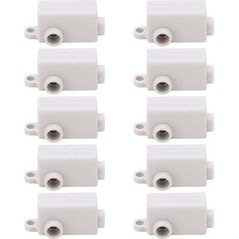 Zk T06 Drahtverbinder, 400 V 60 A, Hohe Leistung, 1-eingang 2-ausgang-anschlussklemme, Inline-verteilerdose, 10 Stück
