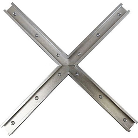 T-förmiger Schienenverbinder Für Die Holzbearbeitung, Aluminiumlegierung Für Frästische, 200 Mm, Typ A, Weiß