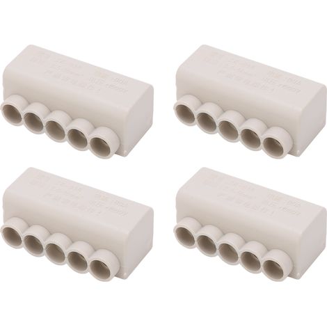 Zk 516 Kabelverteiler, 1 Auf 5, 1000 V, 80 A, Messingleiter, Hochleistungs-anschlussklemme Für Deckenleuchten, 4 Stück