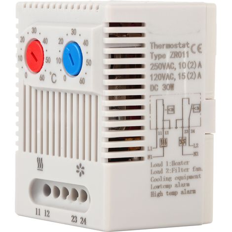 Einstellbarer Mechanischer Thermostat Mit Ein-/ausschalter Für Die Temperaturregelung, 0-60 ℃ Zr011zr011