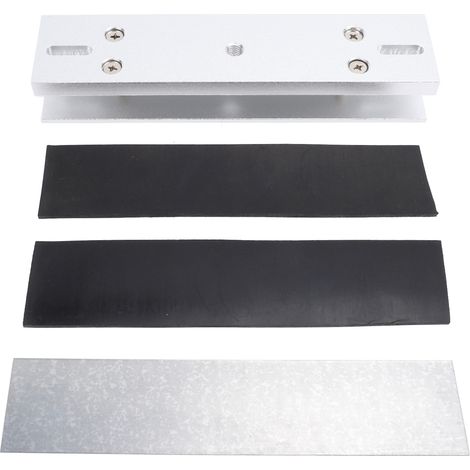 U-förmiger Magnetverschluss, Aluminiumlegierung, 280 Kg, 600 Lb, Elektromagnetisch Für Rahmenlose Glastüren