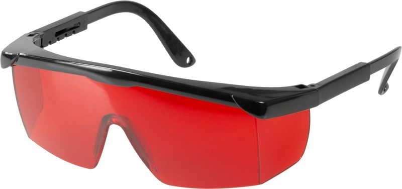Brille Safetyco B507, Rot, Schutzbrille, Einstellbar