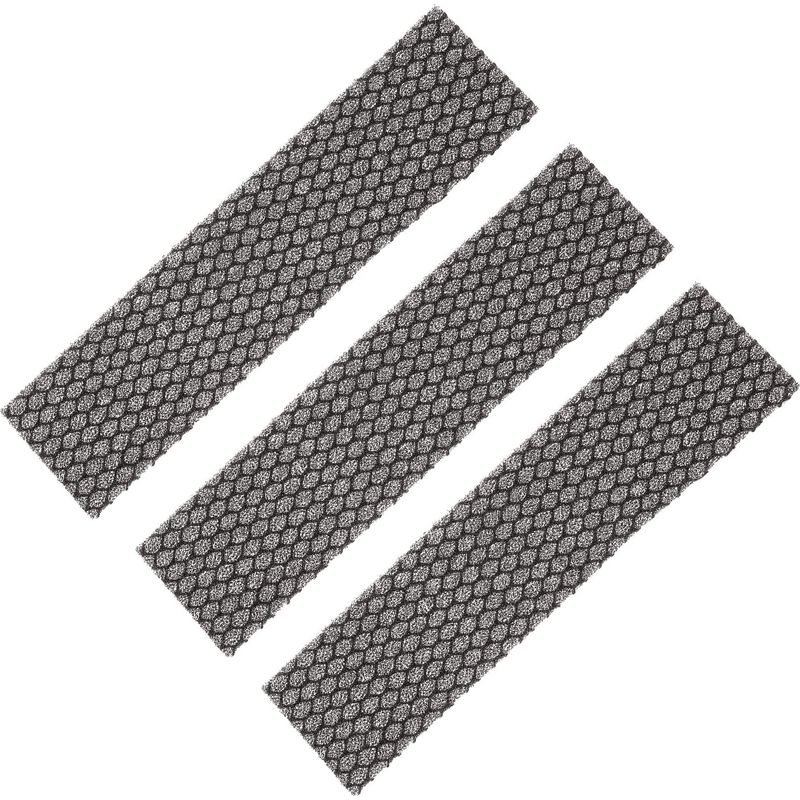 8,5" X 2" X 0,2" Schaumstofffilter Für Klimaanlagen, 3er-pack, Waschbar Und Wiederverwendbar, Für Luftreiniger, Schwarz
