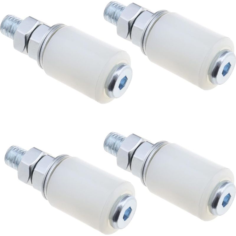 4er-set Nylonrollen Für Schiebetüren – Abriebfest – Abmessungen 30 X 40 Mm – Für Industrielle Anwendungen