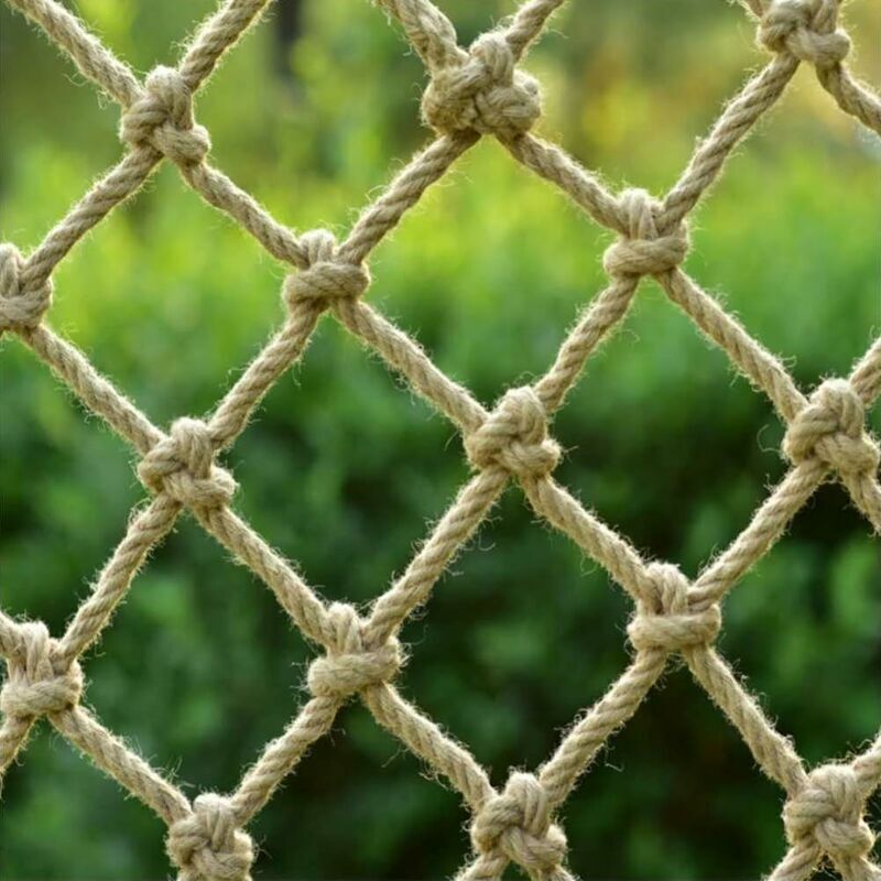 Vogel- Und Insektennetz 2 X 5 M – 100 % Biologisch Abbaubar – 15 Cm Maschenweite Für Kletterpflanzen – Kindersicherheitsnetz