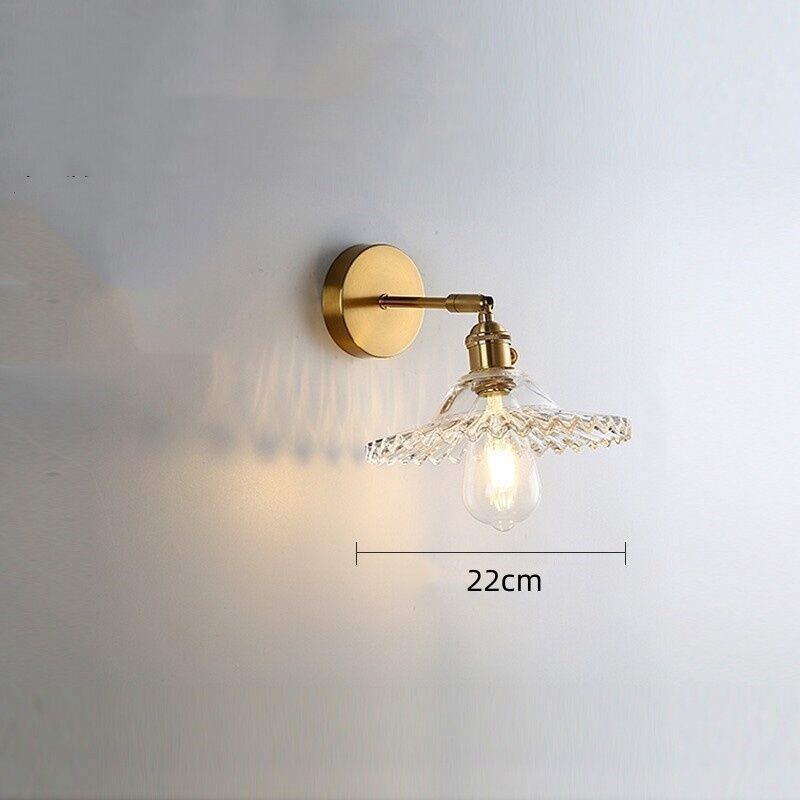 Moderne Industrielle Vintage-wandleuchte Mit E27-fassung Und Glasschirm Für Kücheninsel, Wohnzimmer, Schlafzimmer (leuchtmittel Nicht Enthalten)