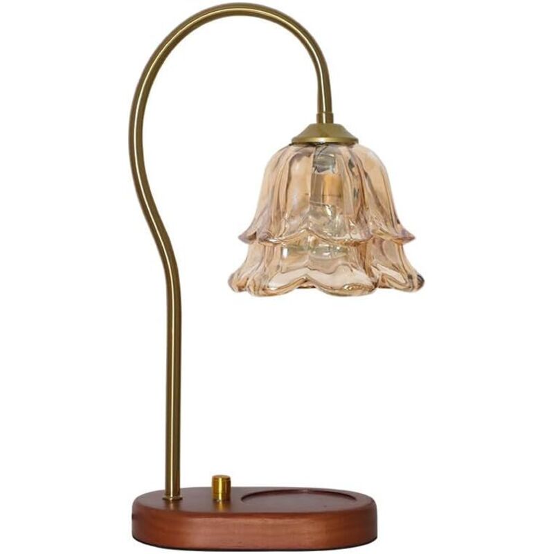 Vintage Maiglöckchen-tischleuchte Für Das Schlafzimmer, Elegante Aromatherapie-lampe Zum Wachsschmelzen