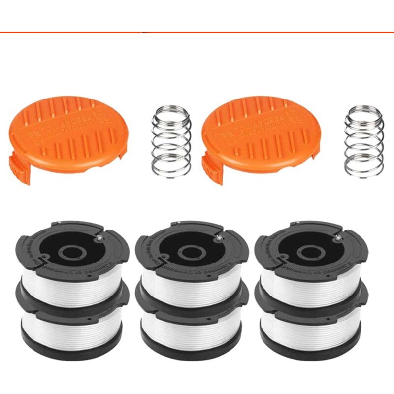 Black+decker Af-100-3zp Rasenmäher-ersatzspule, Spulensatz 6+2+2
