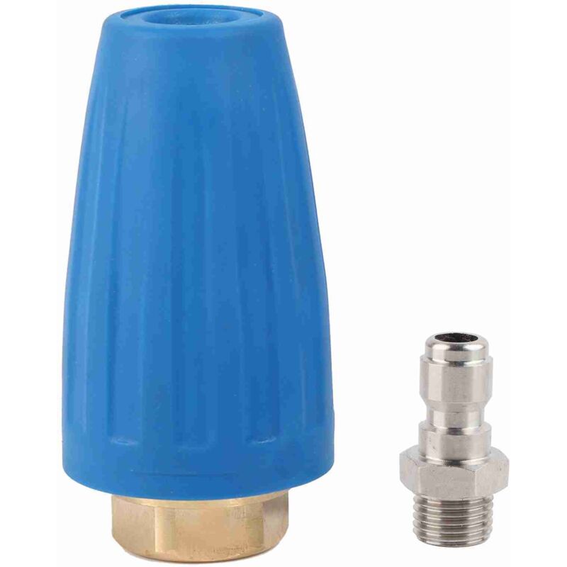 Jeffergarden 1/4" Schnellanschluss-hochdruckreiniger-reinigungszubehör Sprühturbodüse 3000 Psi 2,5