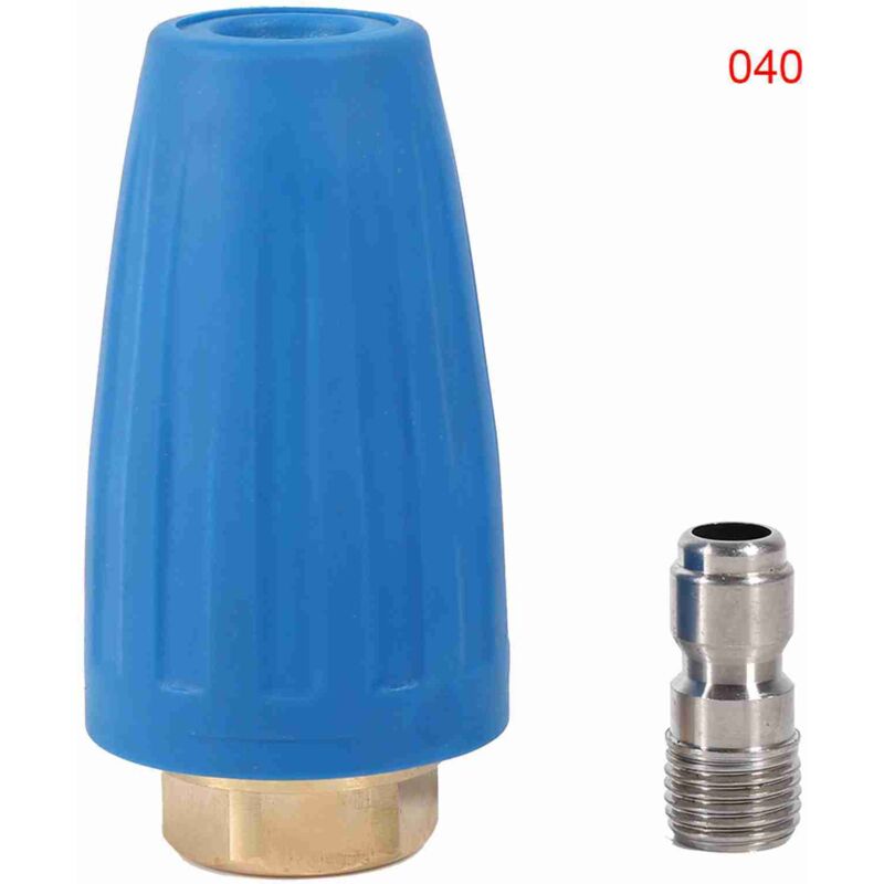 Jeffergarden 1/4" Schnellanschluss-hochdruckreiniger-reinigungszubehör Sprüh-turbodüse 3000 Psi 4.0
