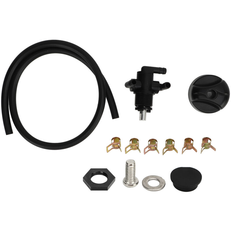 Jeffergarden 3-wege-benzinhahn-kraftstofftank-absperrventil Mit Kraftstoffleitung Für Polaris Atv Sportsman 335 325 330 400 500 600 700