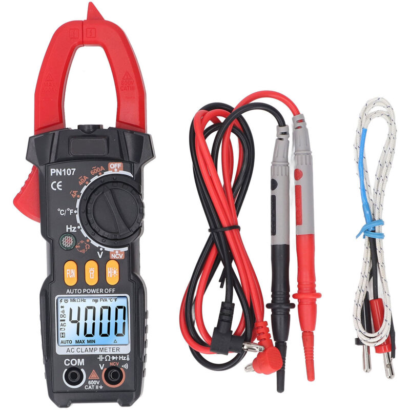 Jeffergarden 600v Digitales Zangenmultimeter, 5999 Zähler, Spannung, Strom, Widerstand, Kapazität