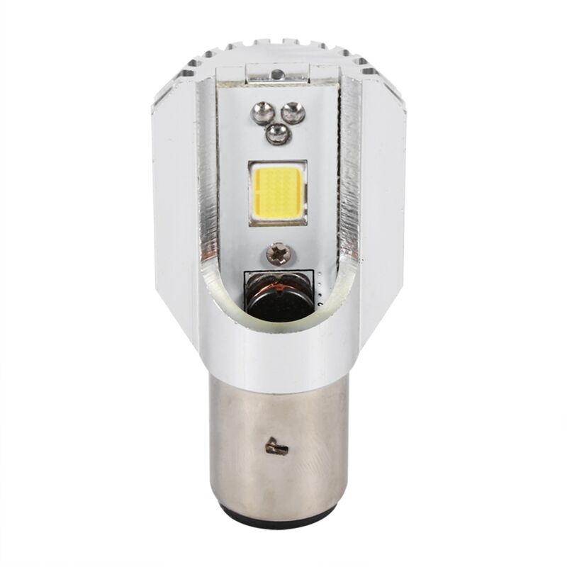 Jeffergarden Ba20d Motorrad-led-scheinwerferlampe Fern-/abblendlicht Cob-licht Rollerscheinwerfer