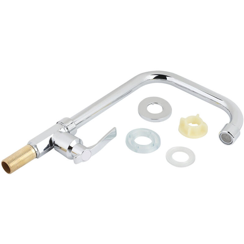 Jeffergarden G1/2" Küchenarmatur Aus Gebürstetem Aluminium, Kaltwasser-küchenspülenarmatur