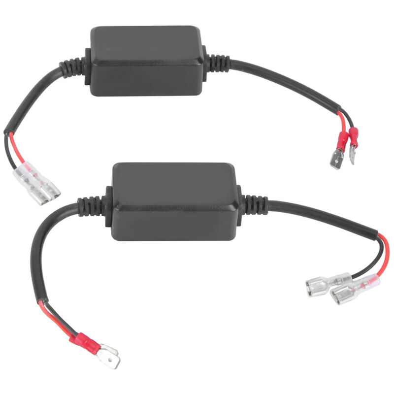 Jeffergarden H1/h3 Led-autolichtdecoder, Fehlerfreier Entstörer, Anti-flicker-widerstände