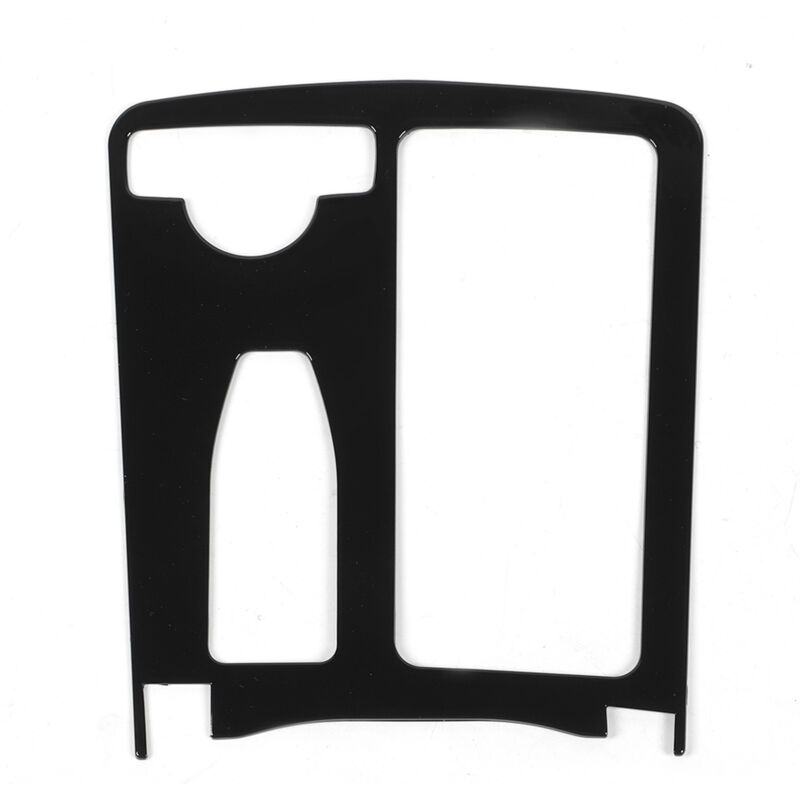 Jeffergarden Mittelkonsolen-getränkehalter-blende 2046800307, Kratzfester Ersatz Für Mercedes-benz C-klasse W204 (2007–2014), Schwarz Glänzend