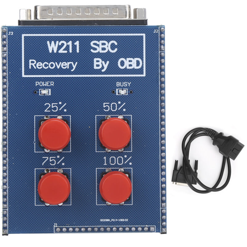 Jeffergarden Sbc Reparaturwerkzeug, Kfz-fehlerdiagnosegerät, Ersatz Für Benz Sbc W211, Obd2 12–24v Stecker
