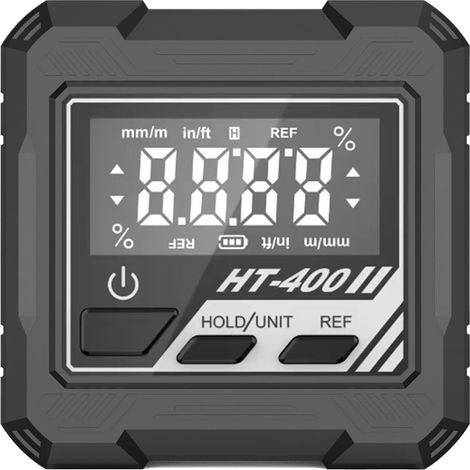 Winkelmesser, Lcd-nivelliergehäuse, 4 X 90°-magnetfuß, Digitaler Winkelmesser Mit Hintergrundbeleuchtung, 0,1-grad-neigungsmesser Mit Hoher Präzision Für Holzbearbeitung, Sägen, Gehrungssägen Und Auto