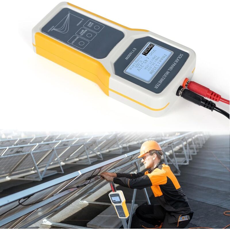 Photovoltaik-modul-multimeter, 1600-w-solarmodul-multimeter, Photovoltaik-solarmodul-leistungstester, Maximum Power Point Leistungsmesser
