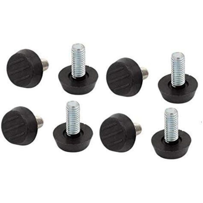 Set Mit 20 Verstellbaren Schraubfüßen Für Möbelbeine, M6 X 20 Mm Gewinde