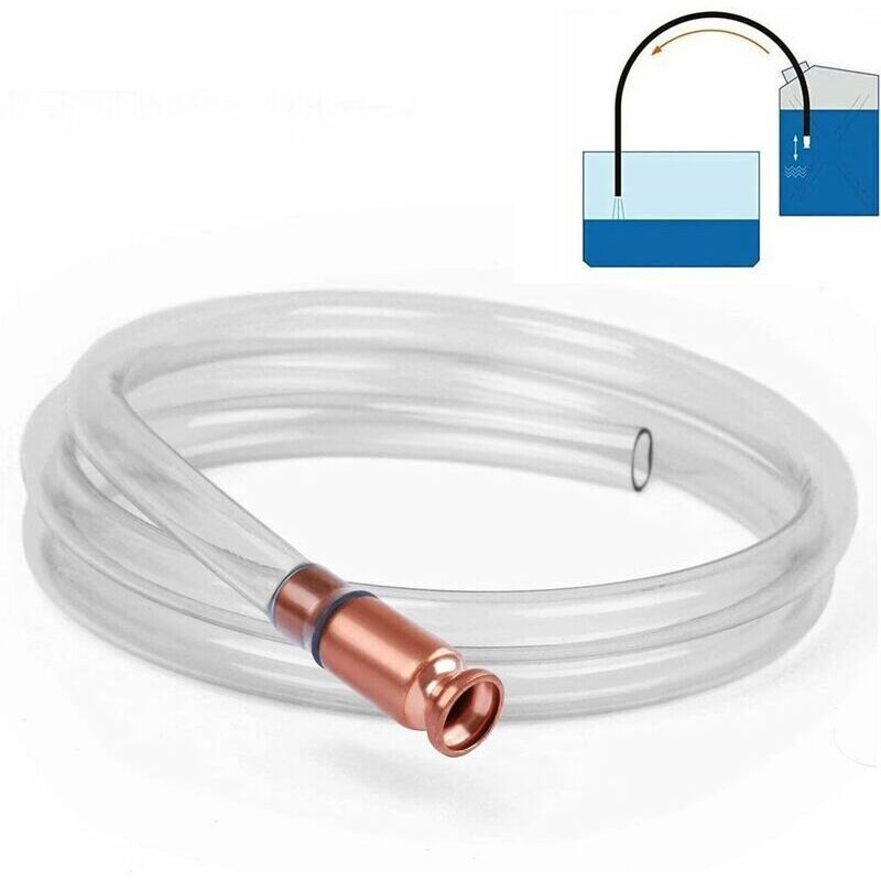 Transferpumpe, Schlauchschüttlerpumpe, Siphon Für Wasser, Gas, Diesel, Benzin, Kraftstoff, Manueller Saugschlauch, Pumprohr, Manueller Saugschlauch, Notfall-handpumpe