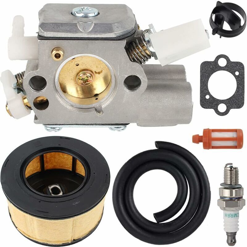Vergaser Kompatibel Mit Stihl Ms251 Und Ms231 – Ersatzteil C1q-s233 – Inklusive Luftfilter, Zündkerze, Kraftstofffilter Und Öl – Für Kettensägen